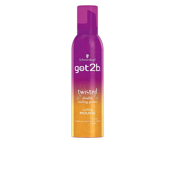SCHWARZKOPF MASS MARKET GOT2B TWISTED dual power curling mousse 250 ml