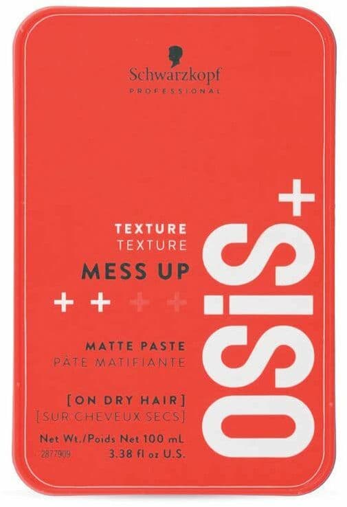 Hair Paste Schwarzkopf Osis+ Mess Up Medium hold Texturiser 100 ml