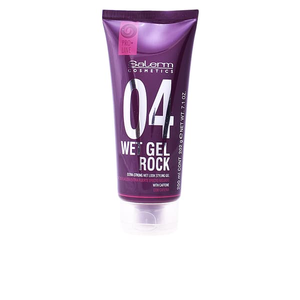 SALERM WET GEL ROCK extra strong wet look styling gel 200 ml