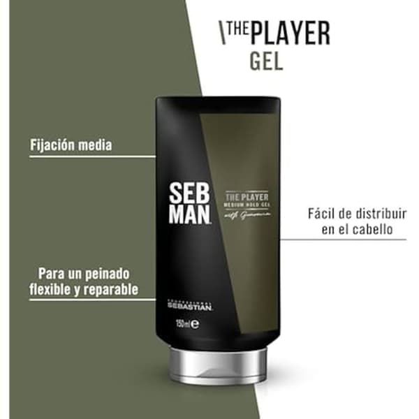 Stylinggel - SEBASTIAN - Alla hårtyper - Parabenfri - Gelstruktur - Skulptering