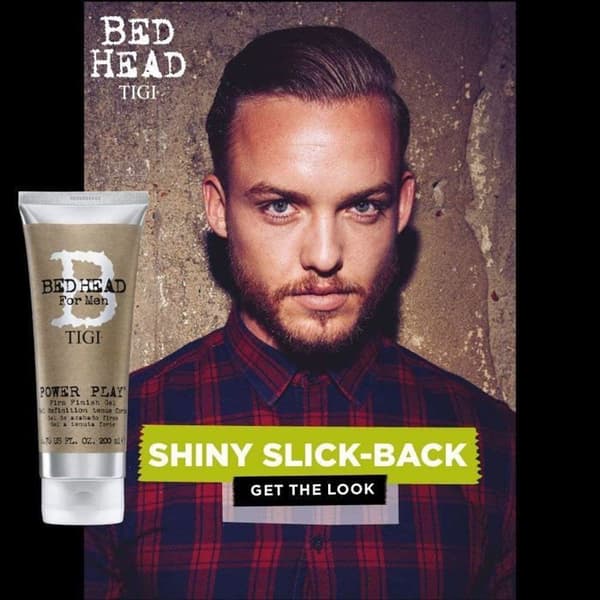 Vax - pasta - stylinggel - fixeringsgel - stylingmjölk Tigi - 140554 - Bed Head Power Play Firm Finish Gel 200 ml