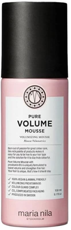Pure Volume hair mousse Maria Nila 150 ml