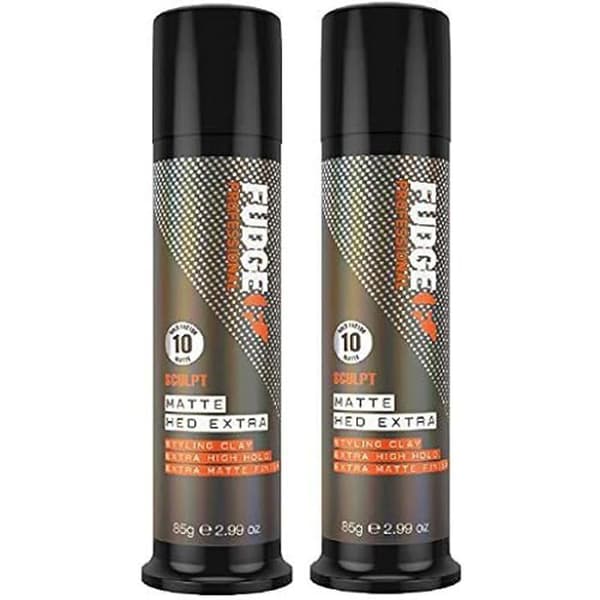 Stylingvax - FUDGE - Matte Hed Extra - Förpackning med 2 flaskor à 85 ml - Ultra stark - Naturligt utseende