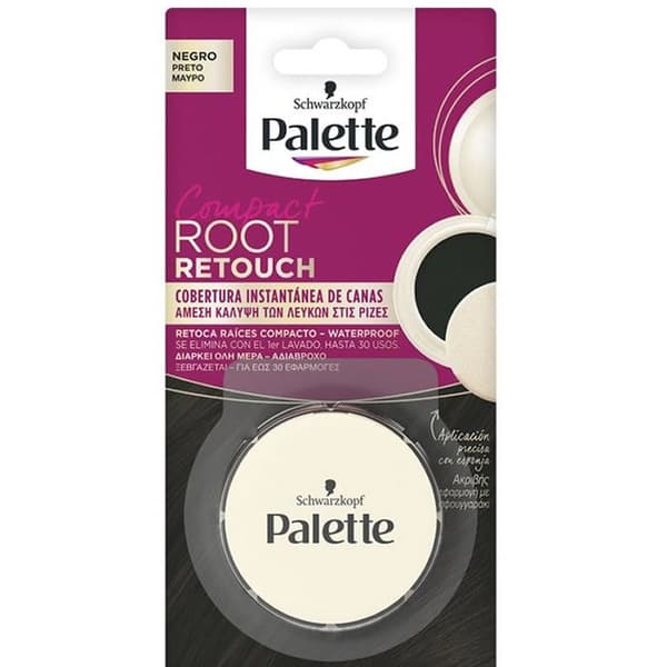 Schwarzkopf Compact Root Retusch Root Retusch Palett, Svart