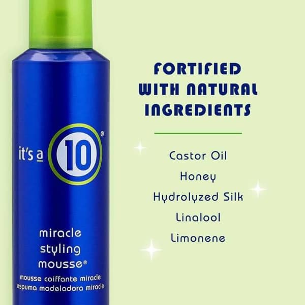 ITS A 10 MIRACLE STYLING MOUSSE 9 oz / 262 ml