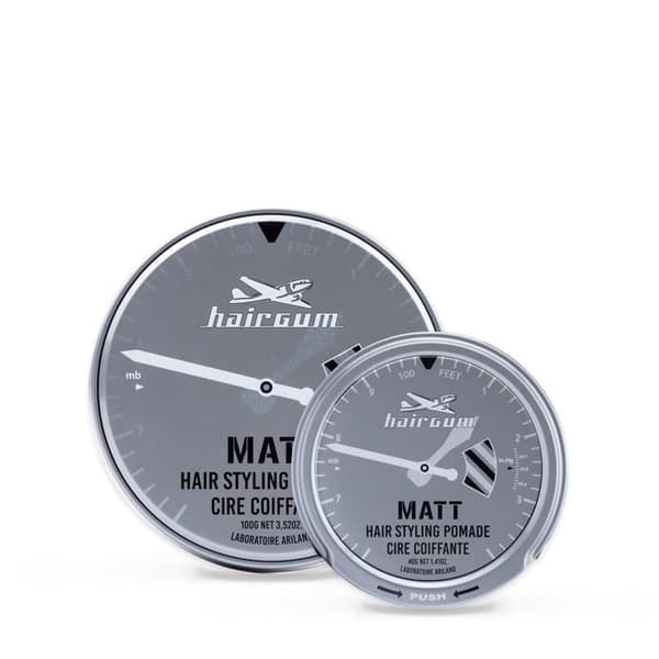 Cire coiffante - Hairgum - Matt - 40 G - Utan parabener - För alla hårtyper