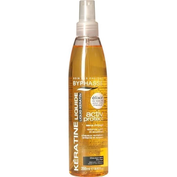 Keratinspray - Byphasse - Activ Protect Elixir - 250 ml - Vitaliserar håret - Ljusar upp håret