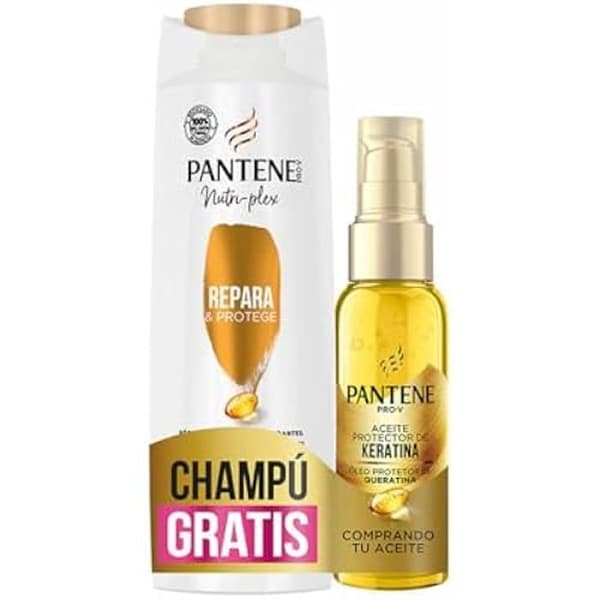 Frisörset - PANTENE - Set om 2 - Torr arganolja - Återfuktande - Alla hårtyper