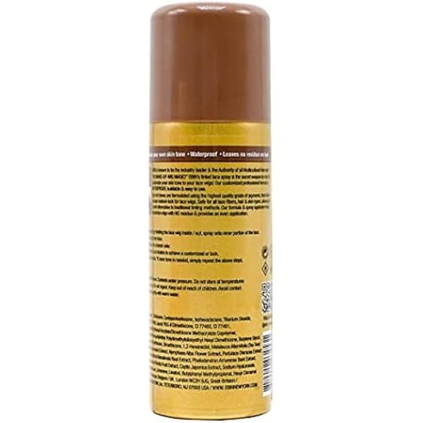 Aerosol med färg - EBIN - Cool Deep Brown - Snabbtorkande - Vattentålig - 80 ml