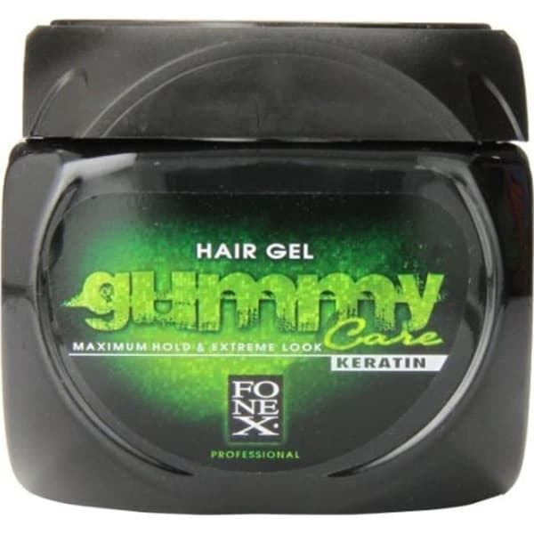 Maximum Hold Green Gel Gummy Gel Med Keratin 700ml