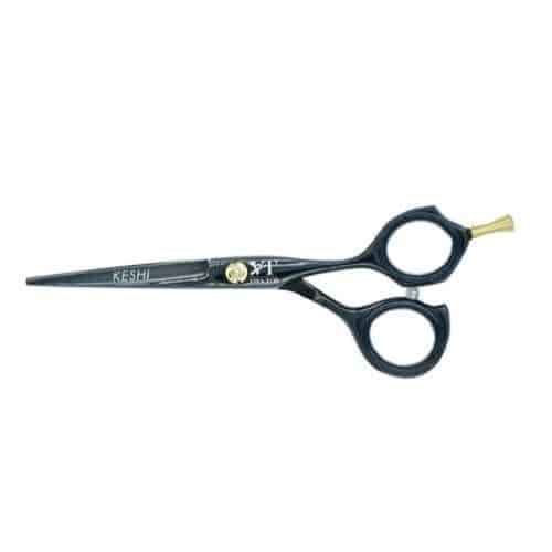 KESHI 5,5" BLACK kampaamosakset - mustat
