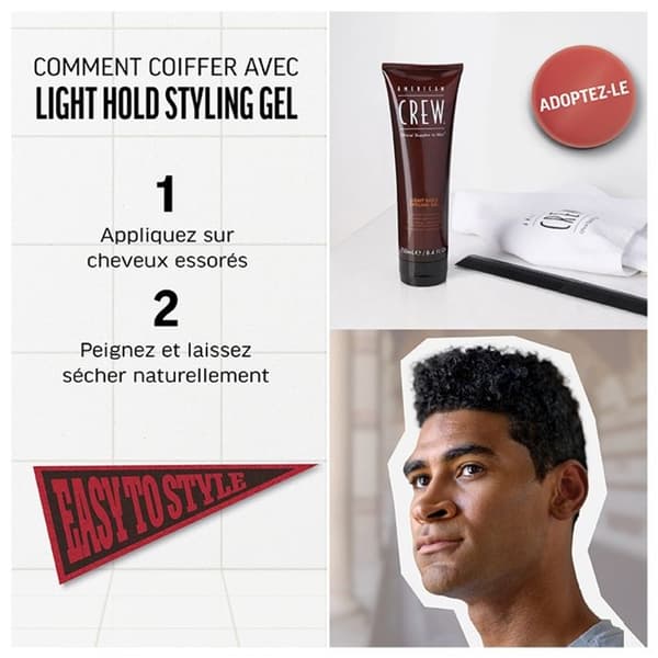 Light hold Styling gel 250 ml