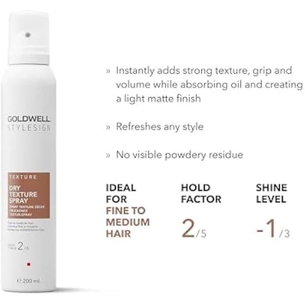 Spray Texturiser - GOLDWELL - StyleSign - 200ml - Högkvalitativ produkt - Lätt att använda