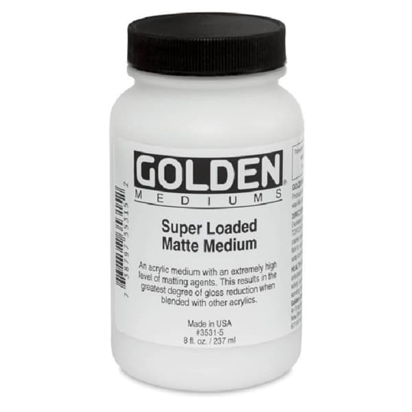 Mattifierande medium - GOLDEN - Super Loaded Matte Medium - 236 ml - Utan parabener - Alla hårtyper