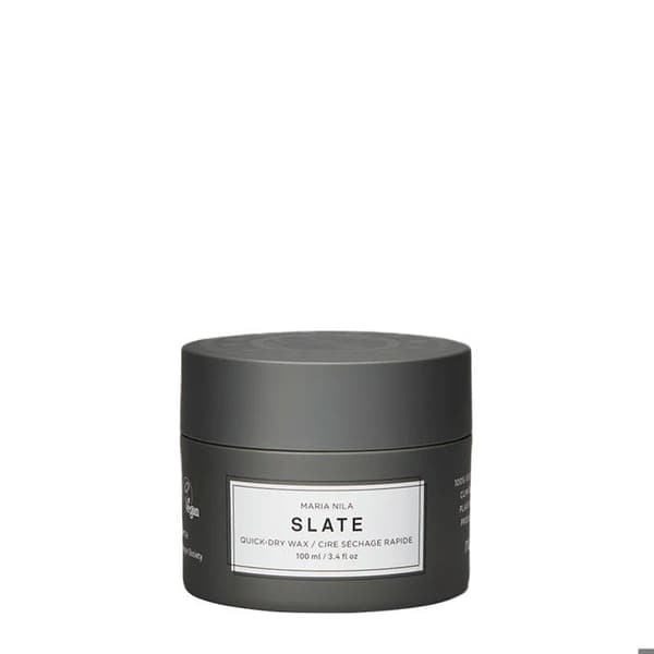 Maria Nila Slate Quick Dry Wax 100ml - extra stark hållfasthet voks