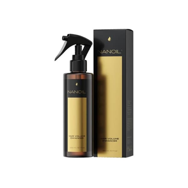 Volumiserande hårspray Nanoil Hair Volume Enhancer 200ml - Volymgivande hårspray, fint hår, brist på volym