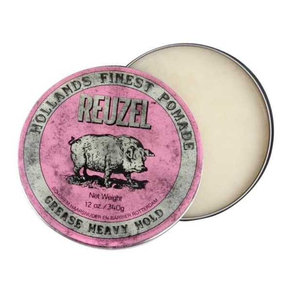 Reuzel Hårvax - Rosa - Heavy Hold Grease 340g