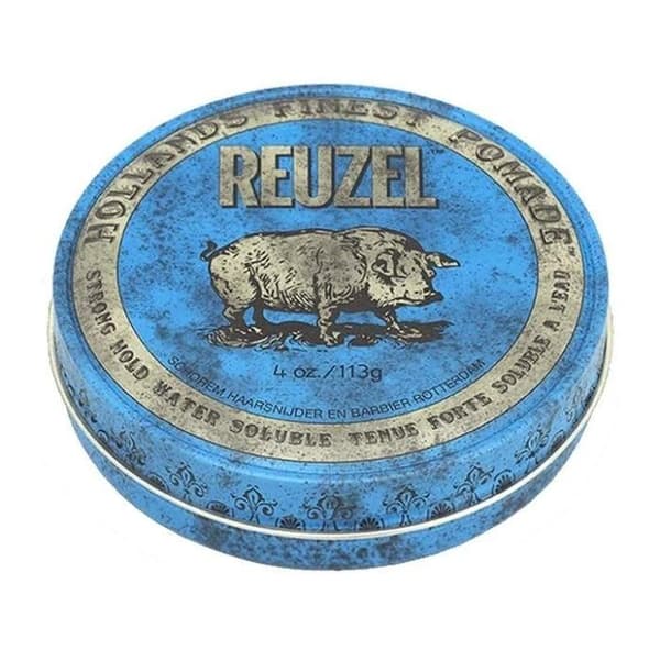 Reuzel Blue Hair Pomade - Strong Hold High Sheen