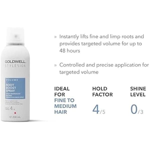 Spray Volym Racines - GOLDWELL - StyleSign - 200ml - Omedelbar Volym - Fuktighetsskydd