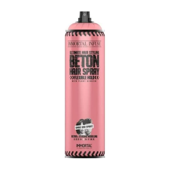 IMMORTAL BETON Joustava hiuslakka - 500ml