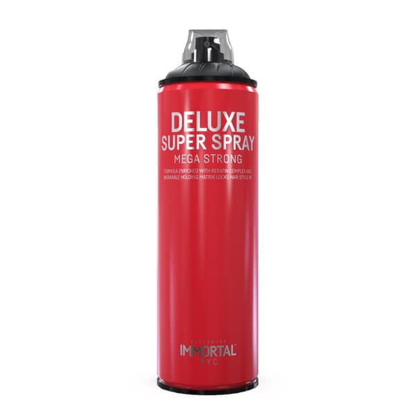 IMMORTAL Hårspray DELUXE SUPER SPRAY Mega Stark - 500ml