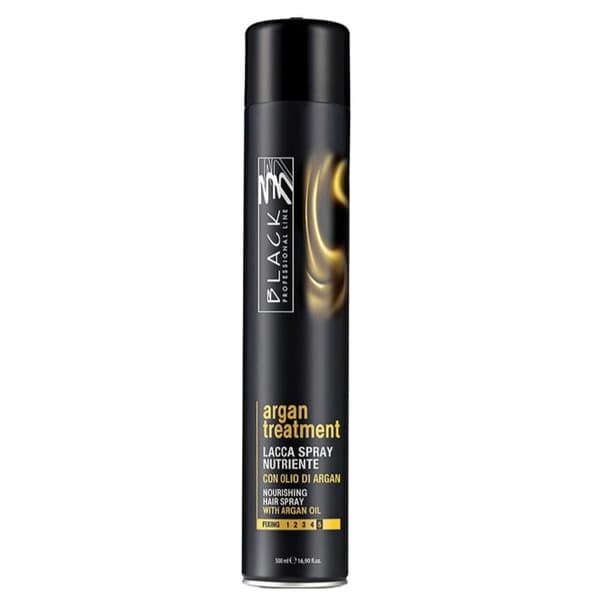 MUSTA ARGAN HOITOHIUSLAKKA - 500ml
