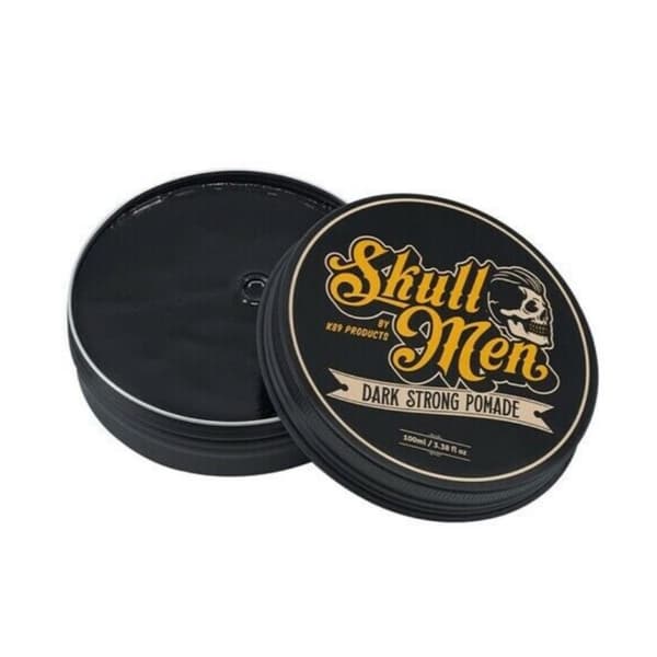 SKULL MEN MÖRK STARK POMADE - 100ml