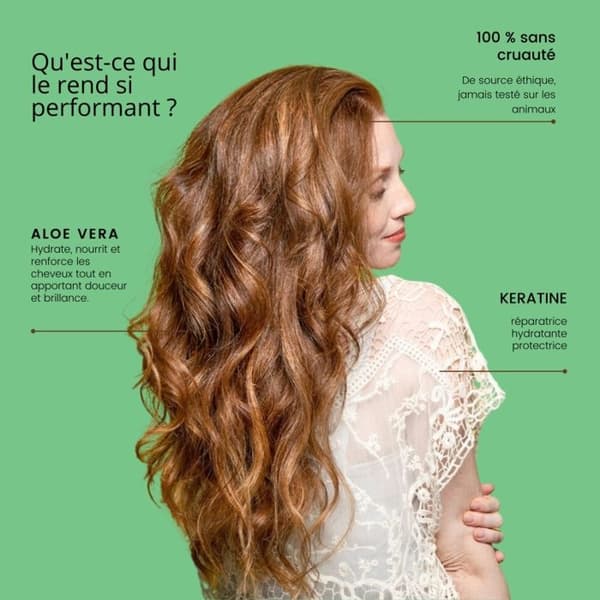 Crystal Keratin x Aloe Vera Serum 100 ml