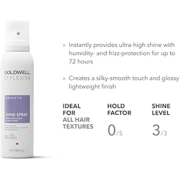 Spray de Brillance - GOLDWELL - StyleSign - 150ml - Skydd mot fukt - Lätt finish