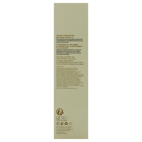 Komplet lufttorrende creme fra JVN til unisex - 137 ml creme