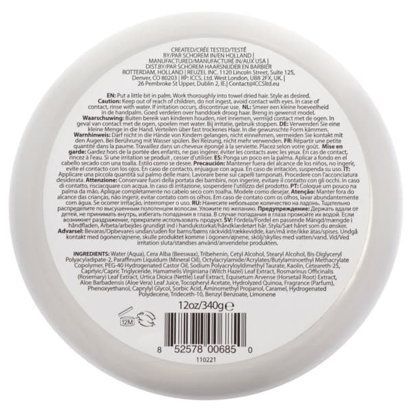 Reuzelin miehille tarkoitettu savimattapomade - 350 ml pomade
