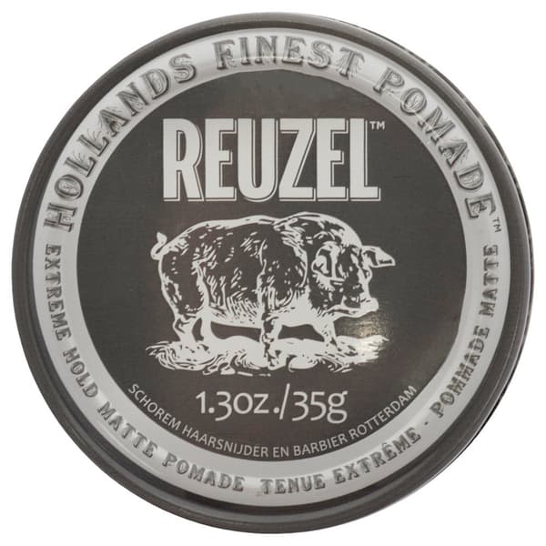 Extreme Hold Matte Pomade av Reuzel for man - 30 ml Pomade