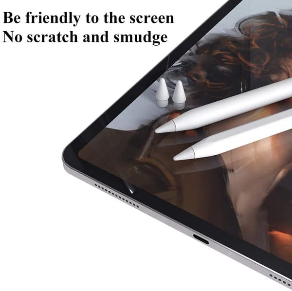 INF Ersättningshuvud för Apple Pencil 1 och 2 Vit