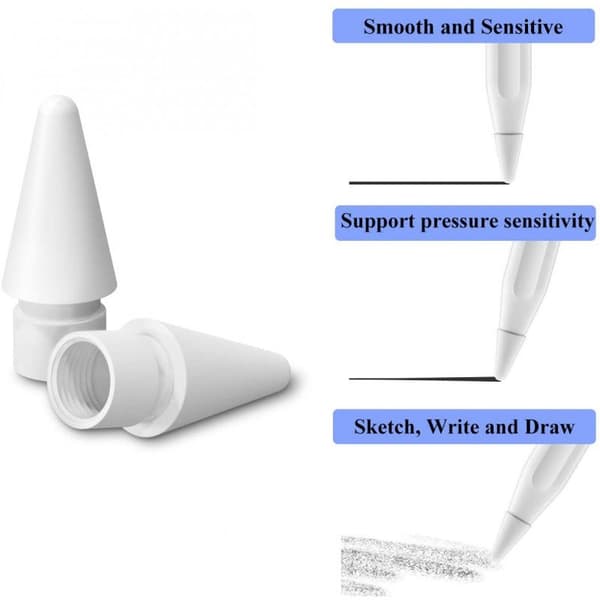 Genopfyldningsspids Kompatibel med Apple Pencil - Refill Tip