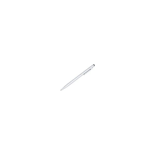 TOUCH PEN LOGILINK, pt. tablete si smartphone, varf cu cap de scriere, aluminiu, argintiu, "AA0041"  (timbru verde 0.03 lei)