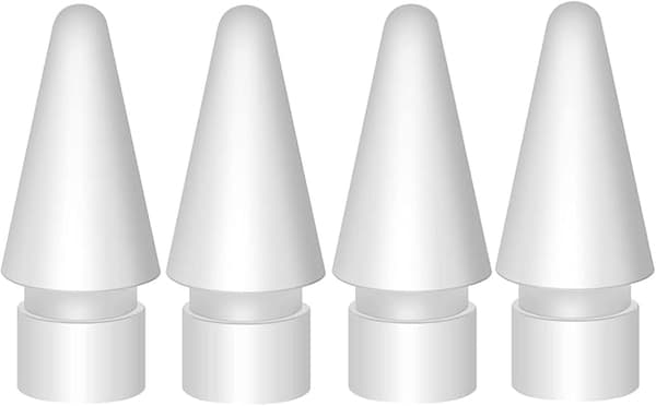 Ersättningsspets för Apple Pencil 1/2 Gen – 4st spetsar för Apple pennor