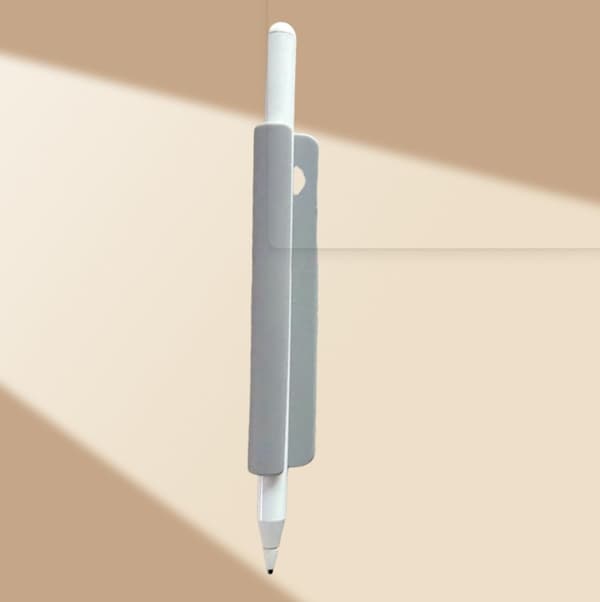 INF Silikonpennhållare för Apple Pencil (USB-C) Grå