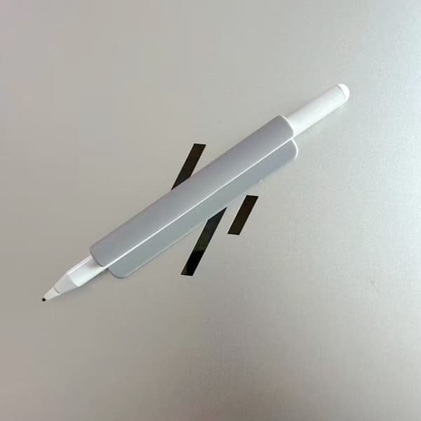 INF Silikonpennhållare för Apple Pencil (USB-C) Grå