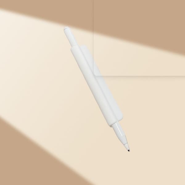INF Silikone blyantholder til Apple Pencil (USB-C) Hvid