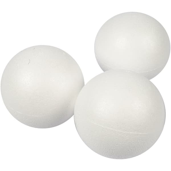 Frigolit Kulor - 8 cm - 25 st