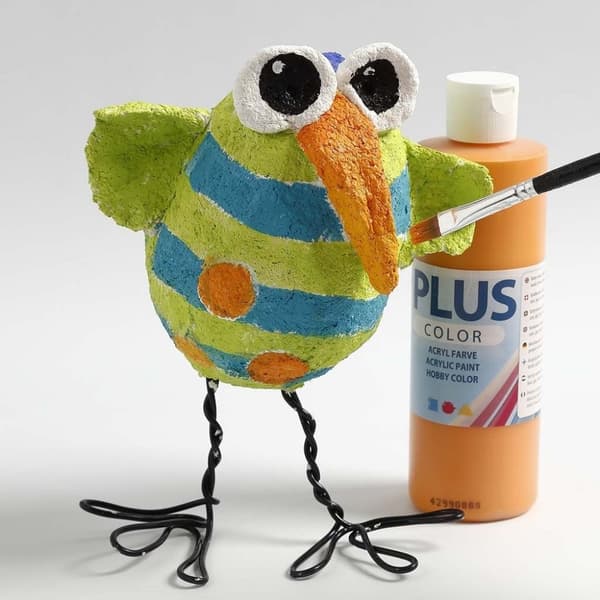 Frigolit Ägg - Höjd: 10 cm - 25 st