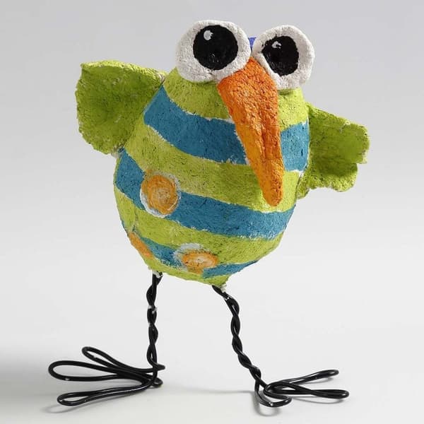 Frigolit Ägg - Höjd: 12 cm - 25 st
