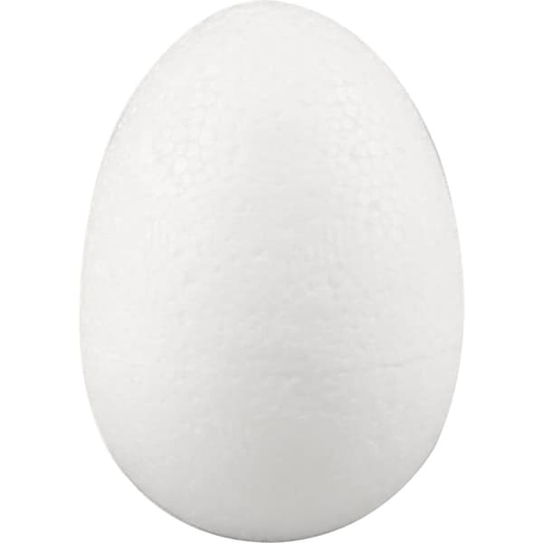 Frigolit Ägg - Höjd: 7 cm - 50 st