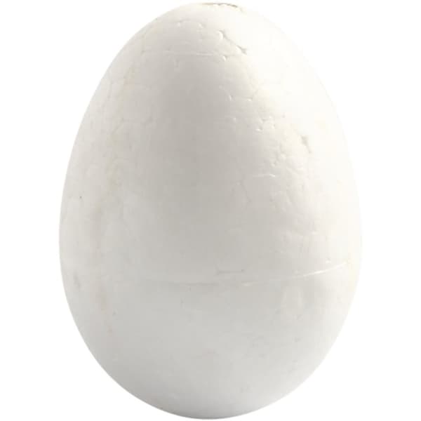 Frigolit Ägg - Höjd: 4,8 cm - 100 st
