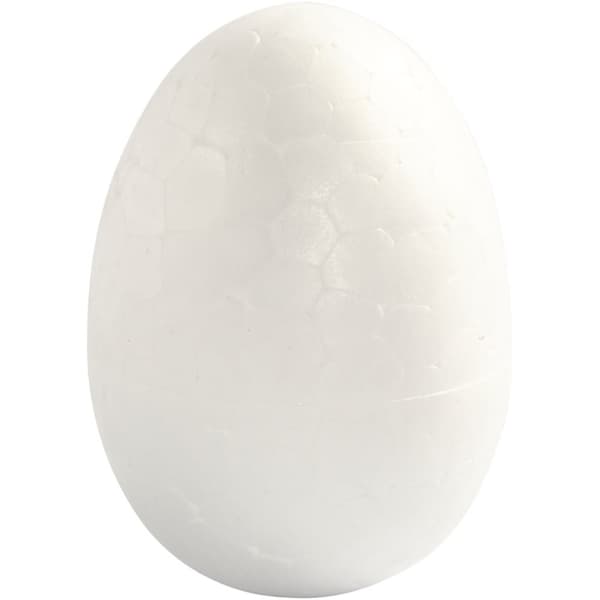 Frigolit Ägg - Höjd: 4,8 cm - 100 st