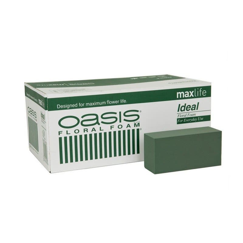 Oasis block till blommor, 23 x 10,5 x 8 cm.