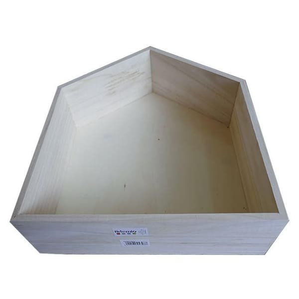 Trähylla hem 35 x 30 x 10 cm