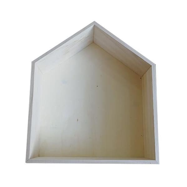 Trähylla hem 35 x 30 x 10 cm