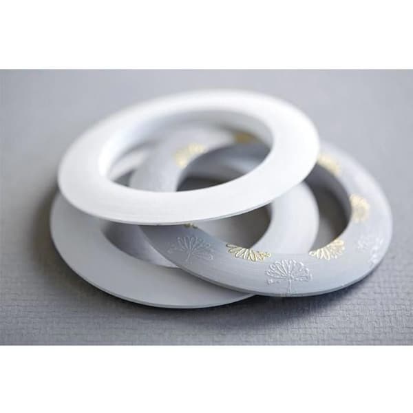 Armband i trä - Artémio - 15mm - Förpackning med 2 delar - Brun - Dekorativ