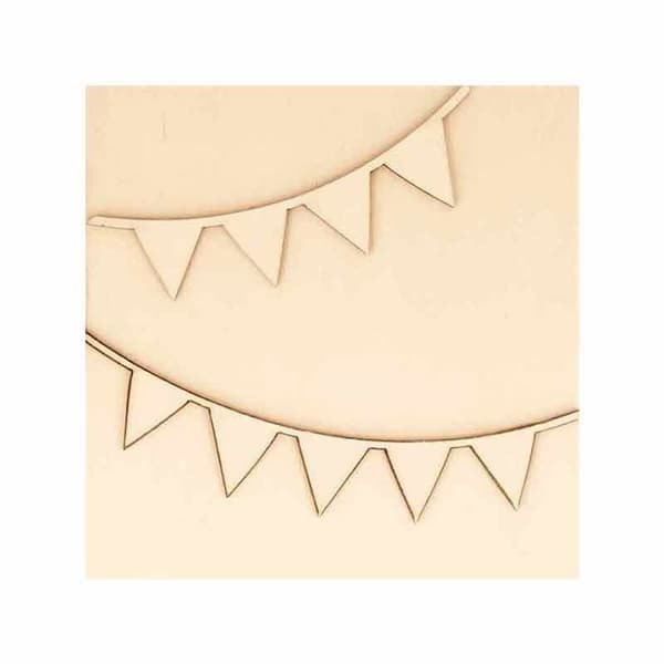 Ramar - Solsken - 15x15 cm - Ljus trä - Blandat - Barn
